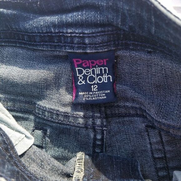 3/$25 Paper Denim & Cloth shorts 12 girls - Picture 3 of 4